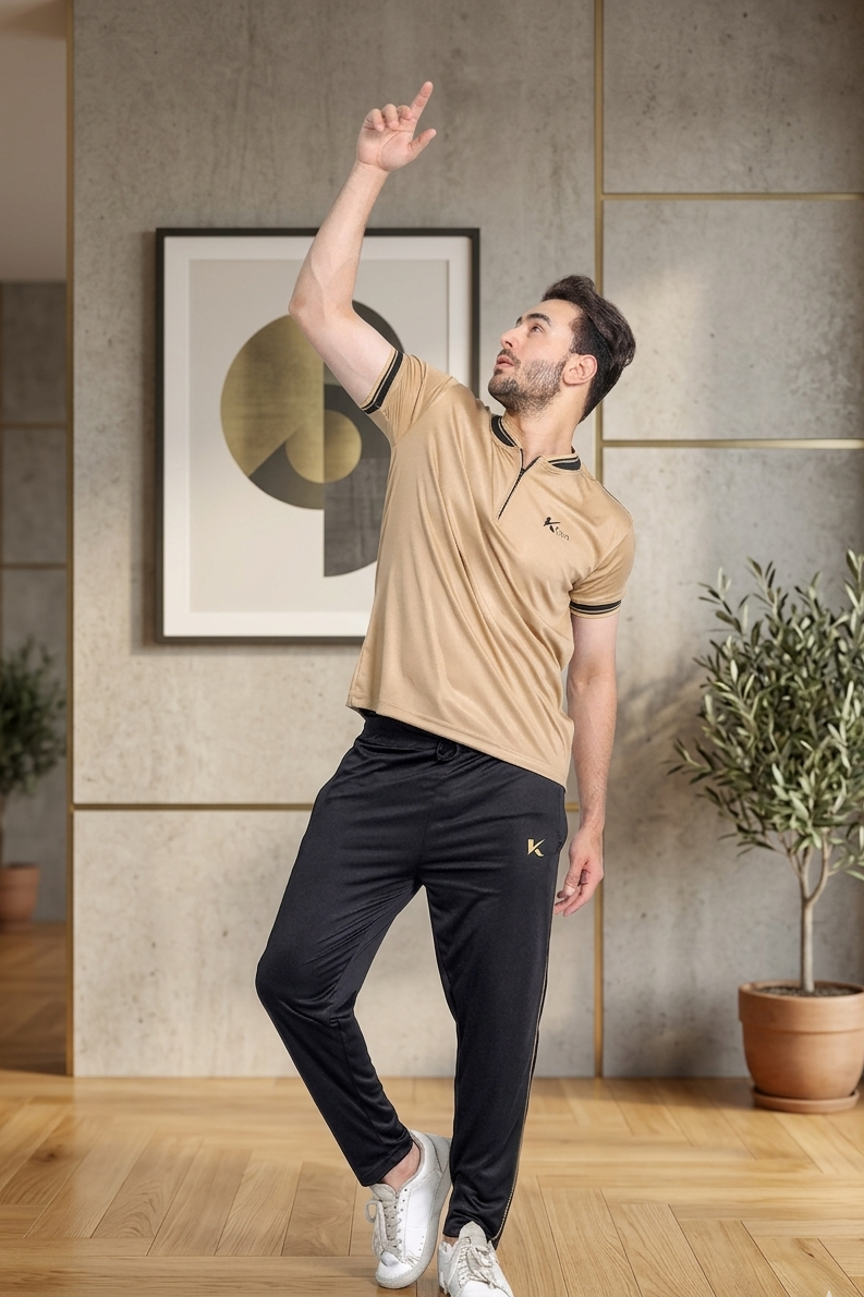AlphaEdge Lightweight Summer Activewear Tracksuit – Gym Wear for Men in Pakistan