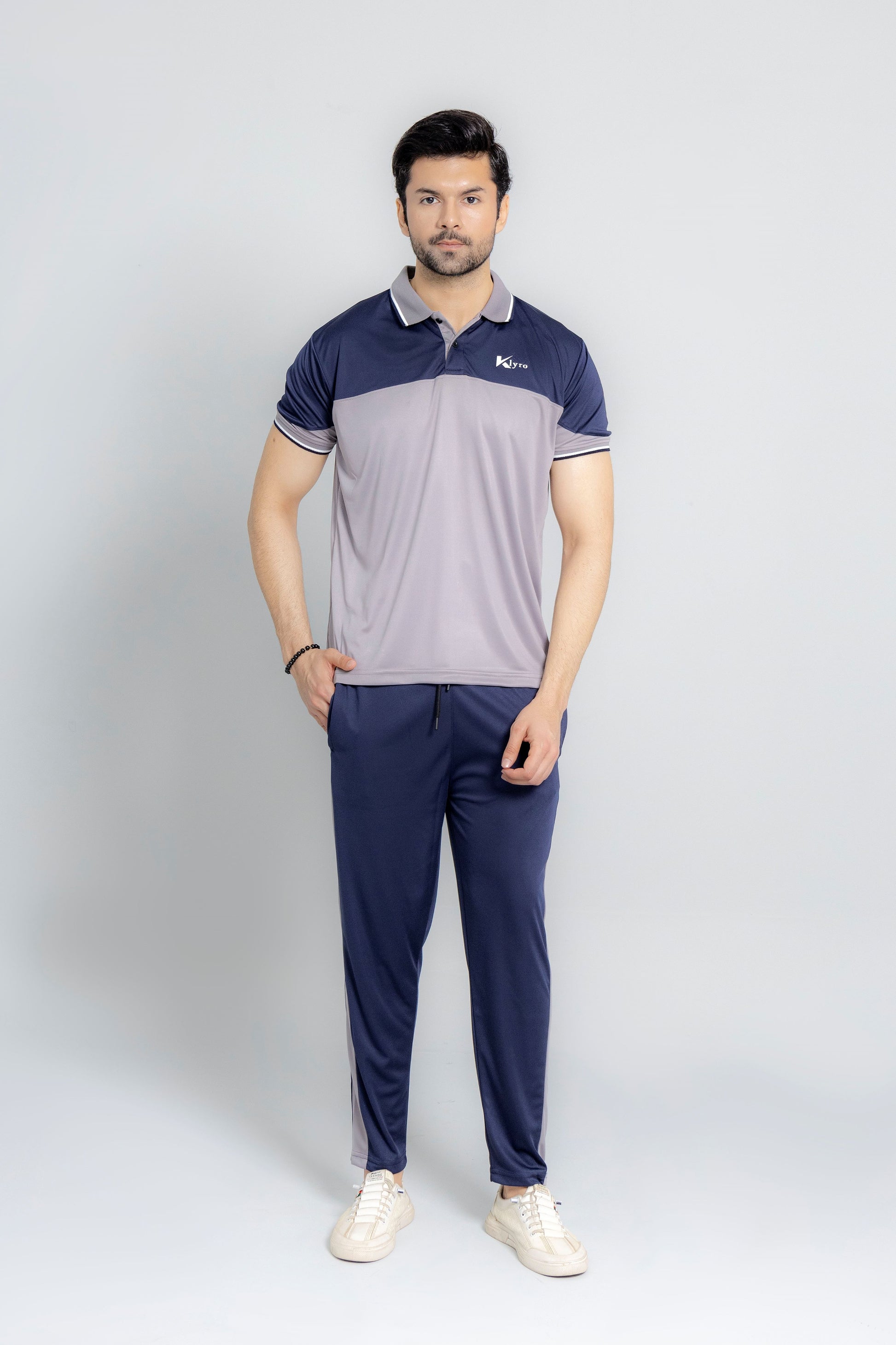 "Azure Stride men's gym tracksuit summer lightweight sports Pakistan KLYRO"