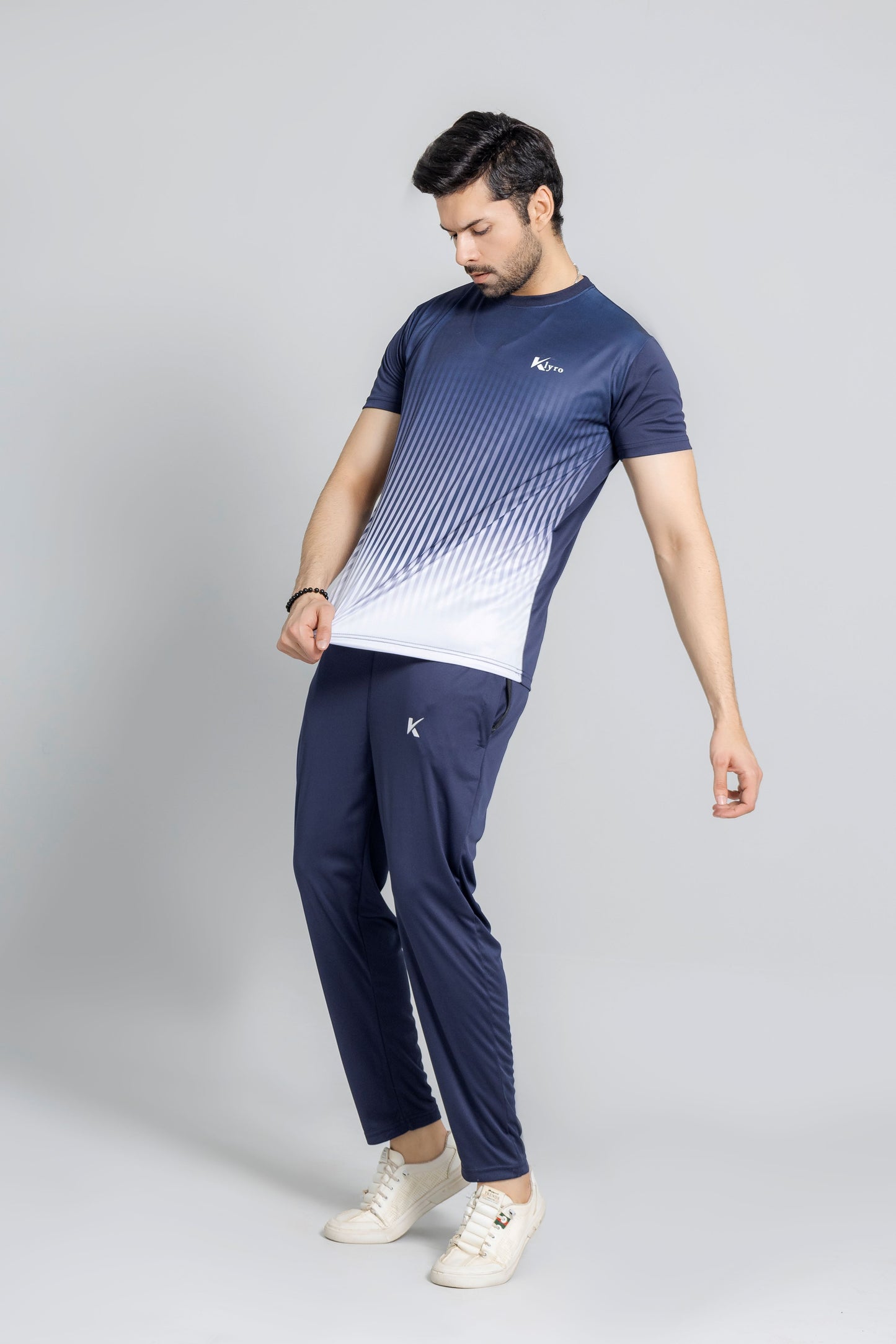 "Noir Eclipse sublimation shirt breathable summer activewear men Pakistan KLYRO"